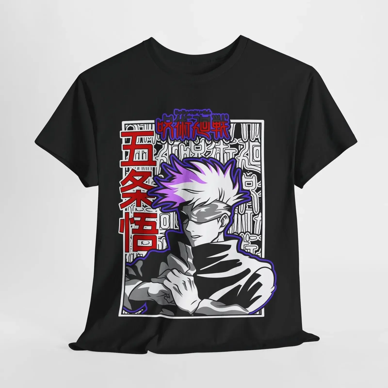 

Gojo Satoru Jujutsu Kaisen T-Shirt Sukuna Anime Japanese Tee Shirt Manga JJK