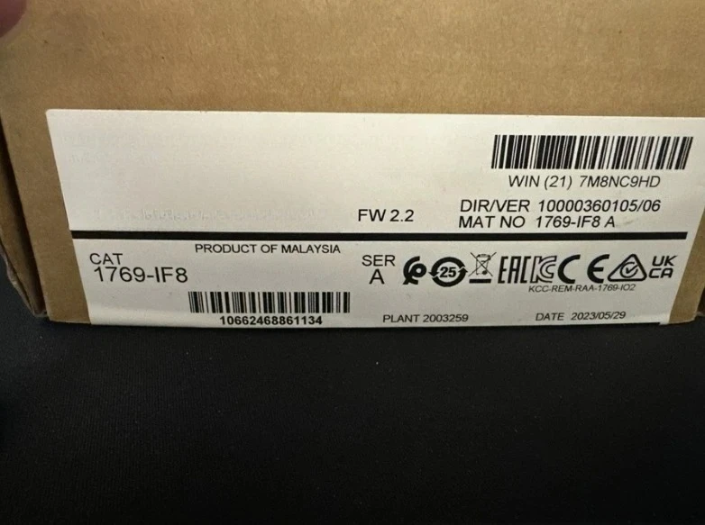 Brand New Original 1769-IF8 DC 4A/2A Power Sup Fast Delivery