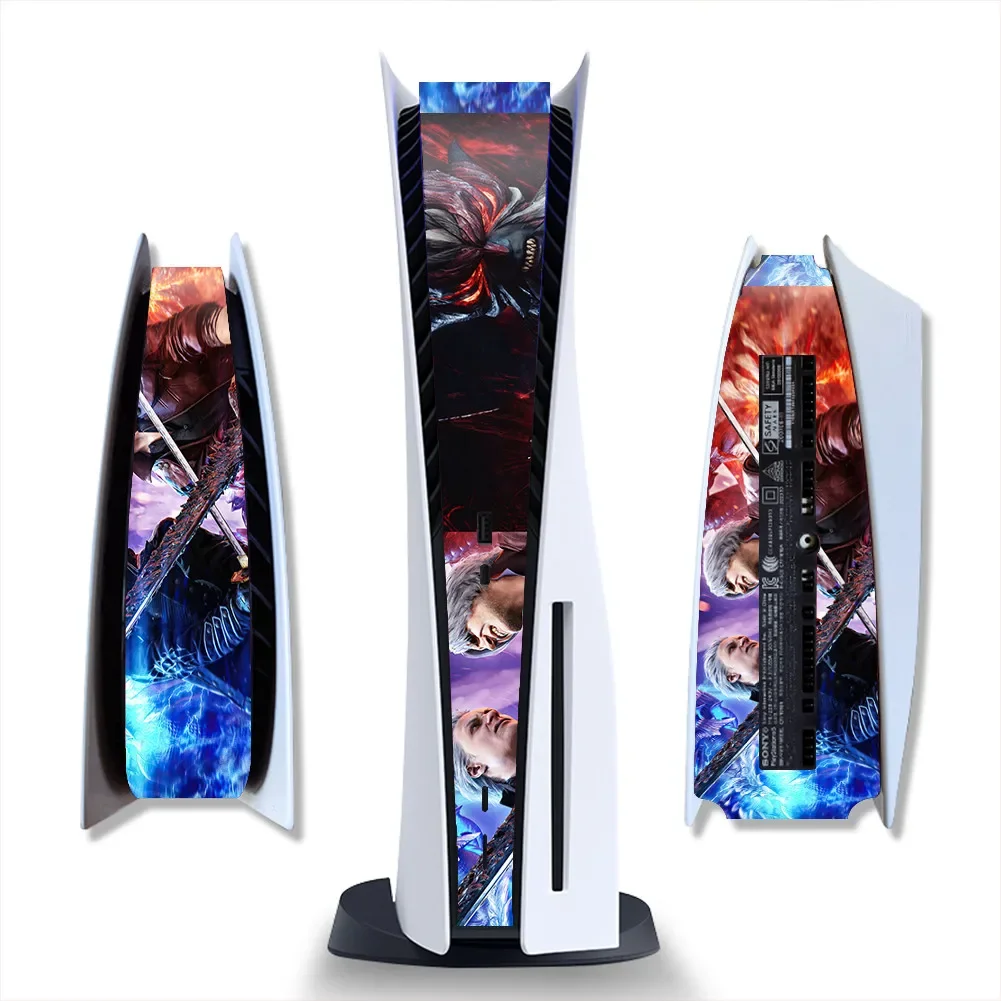 The last of us PS5 Game Console Middle Replacement Decoration Strip Center Skin Sticker Cover For PS5