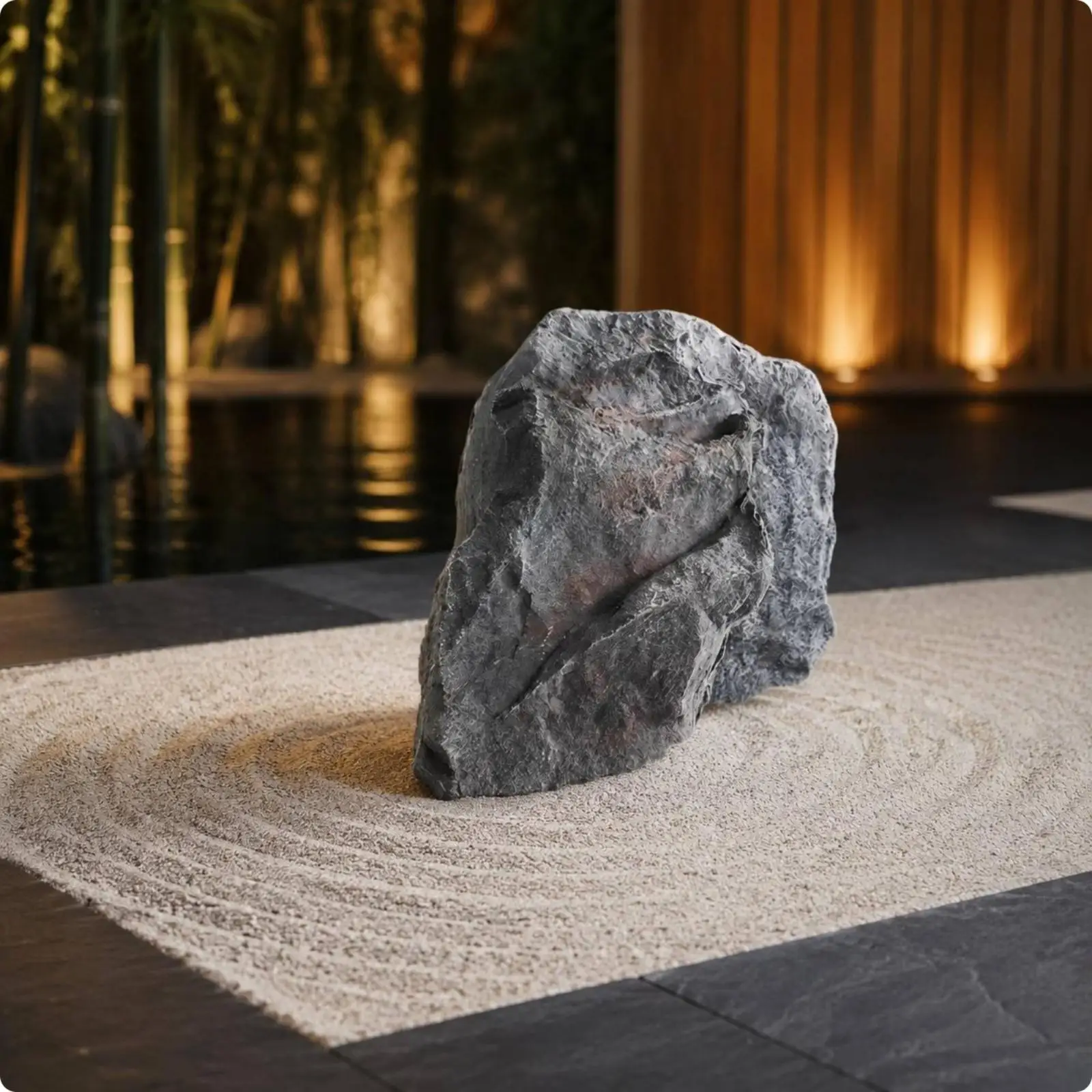 Foam Boulder Lightweight Faux Rock Rugged Surface Faux Stone for Garden Display