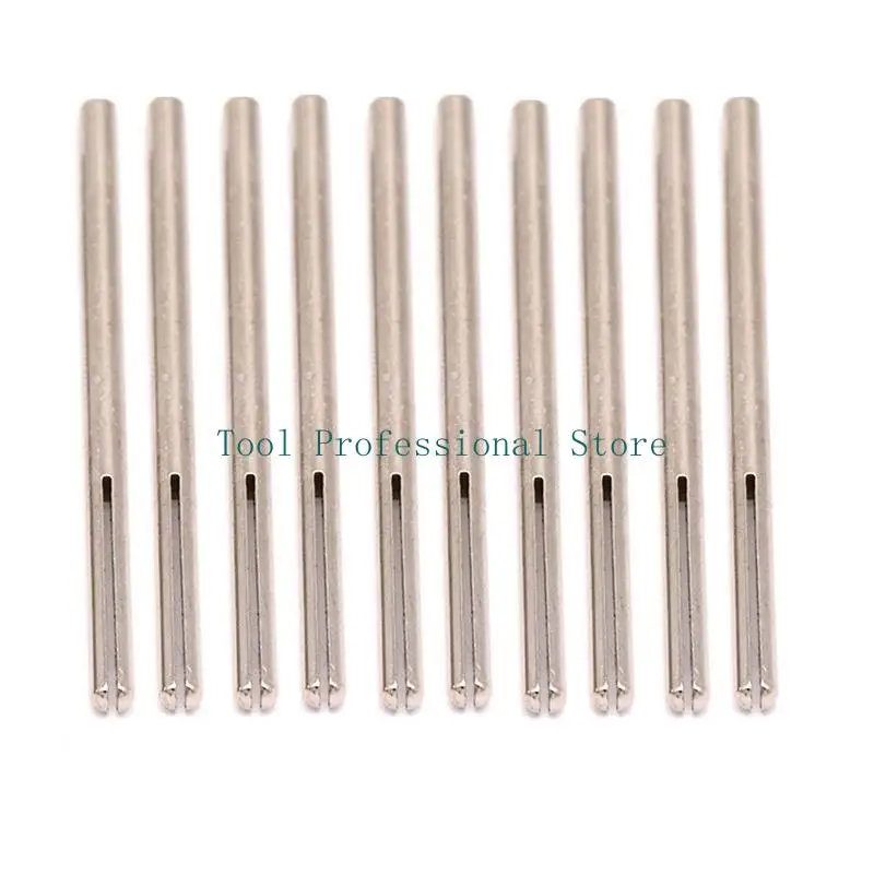 57QF 10/12 PCS 2.35/3MM شانك ورق الصنفرة المشبك تقسيم مغزل طويل