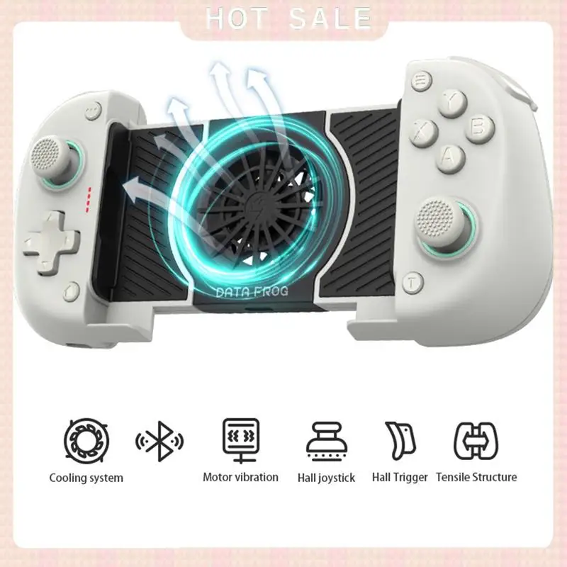 وحدة تحكم ألعاب لاسلكية DATA FROG X3 لتوصيل 24 ساعة لوحدة تحكم ألعاب أندرويد لهاتف Galaxy Ideal لهاتف PUBG Mobile & Mo #2