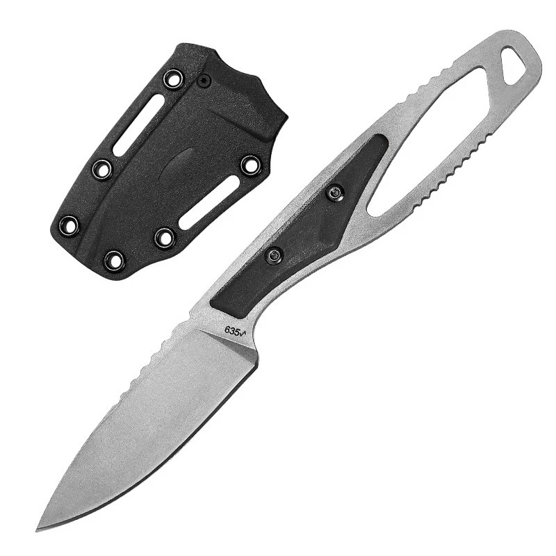 2025 سكين جيب ثابت خارجي عالي الجودة، سكين نجاة، أداة يدوية متينة متعددة الوظائف edc