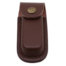 Fashion Outdoor Tool Fold Knife Flashlight Holder Leather Sheath Carry Belt Loop Pocket Hunt Camp Case Multi Holster Pouch Bag