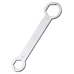 Universal Double Head Wrench 27mm 32mm Rear Front Axles Wrench Hand Tool for Motorcycle Repair Maintenance Professional Tool