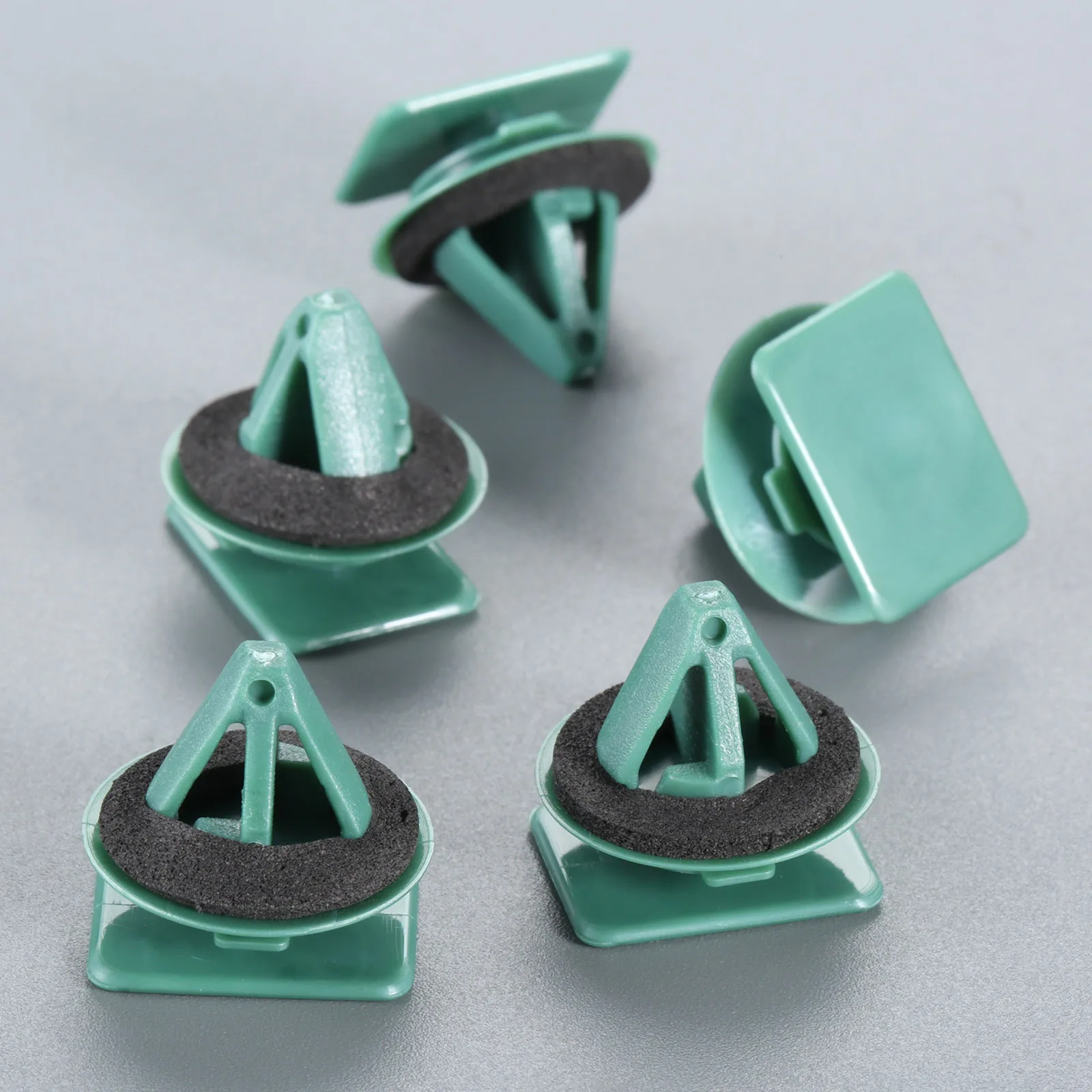 10Pcs Green Fastener Automotive Plastic Clip,Mazda Side Skirt Moulding Clips,For Mazda MX5 (2016)/CX3 (2016),Automotive Parts