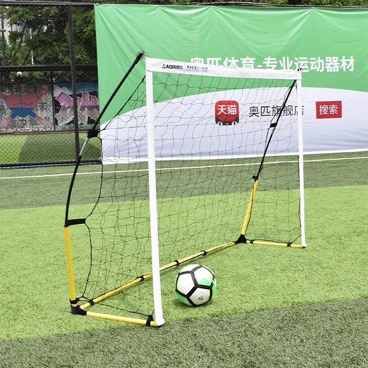 Gawang Sepak Bola Portabel yang Dapat Dilepas, Peralatan Latihan Pantai untuk Latihan Sepak Bola yang Mudah Dipasang