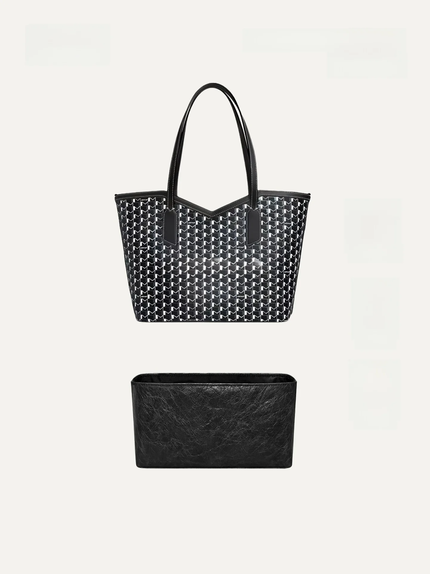 

Легкая водонепроницаемая внутренняя сумка для сумки-тоут Monet 920 серии M, среднего и большого размера, из материала DuPont Paper, для хранения и организации вещей.