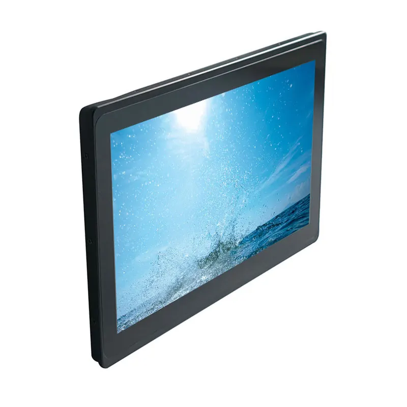 Fully sealed 15.6 inch PCAP touch Industrial panel pc with 2mm AF Glass, anti cooling lubrication and oilmist