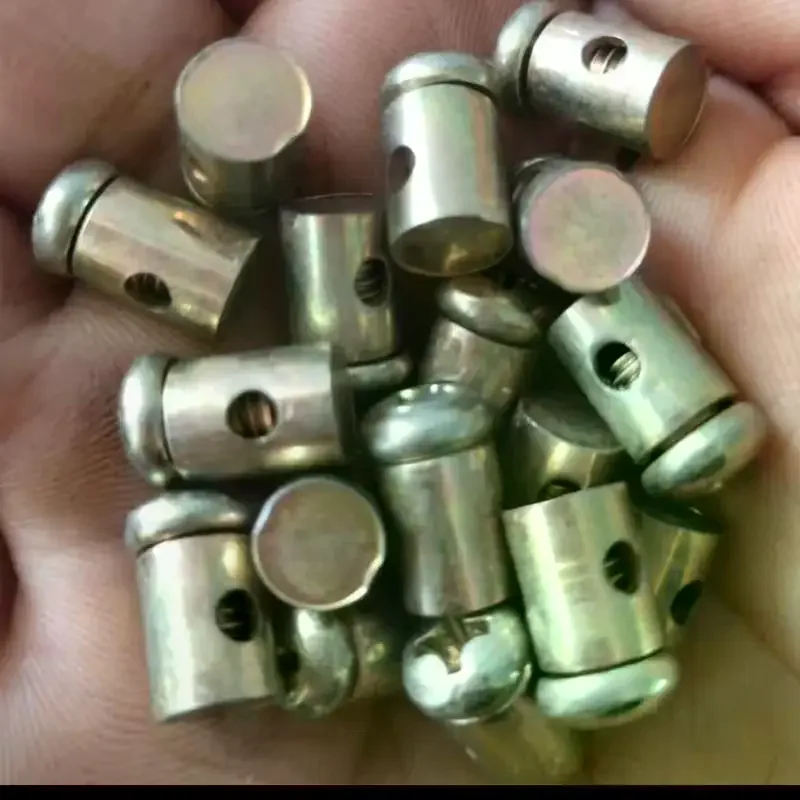 10Pcs E-Scooter Bicycle Kart ATV Accessories Motorcycle Throttle Cable Stopper Clamp Universal Choke Wire Adjuster Metal Buckle