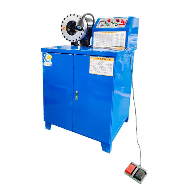 6-51mm Fully Automatic 3/8 Inch 2 Inch 220v 380v 1phase 3phase 10dies Hose Crimping
