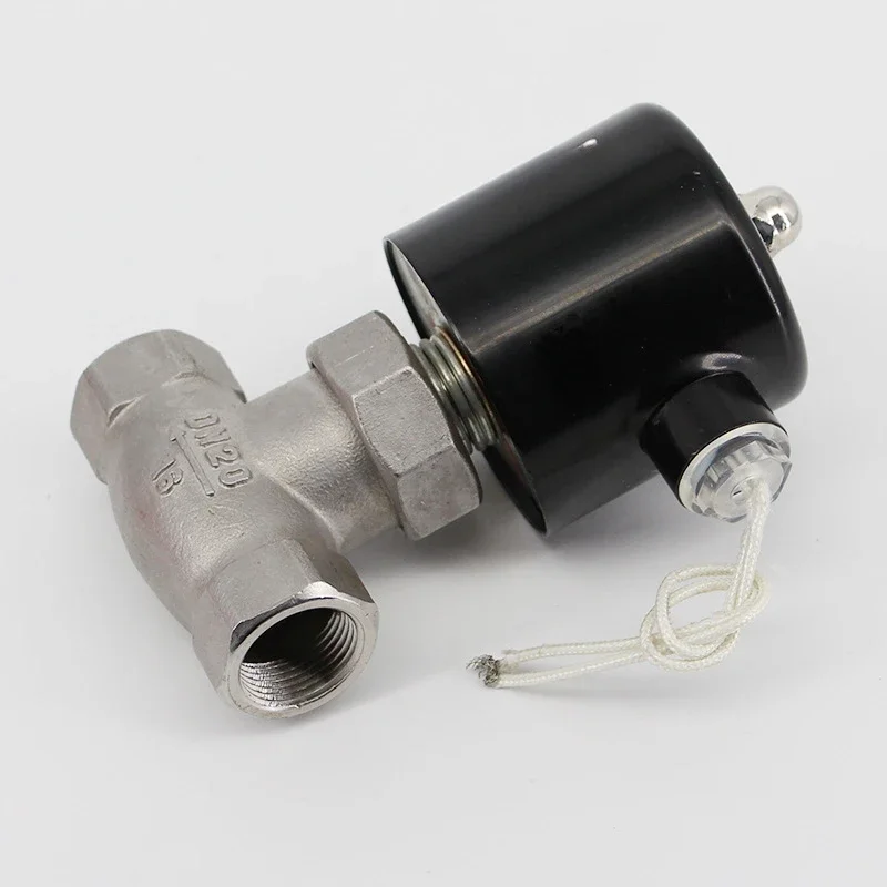 

304 stainless steel wire buckle steam solenoid valve 2W-16P