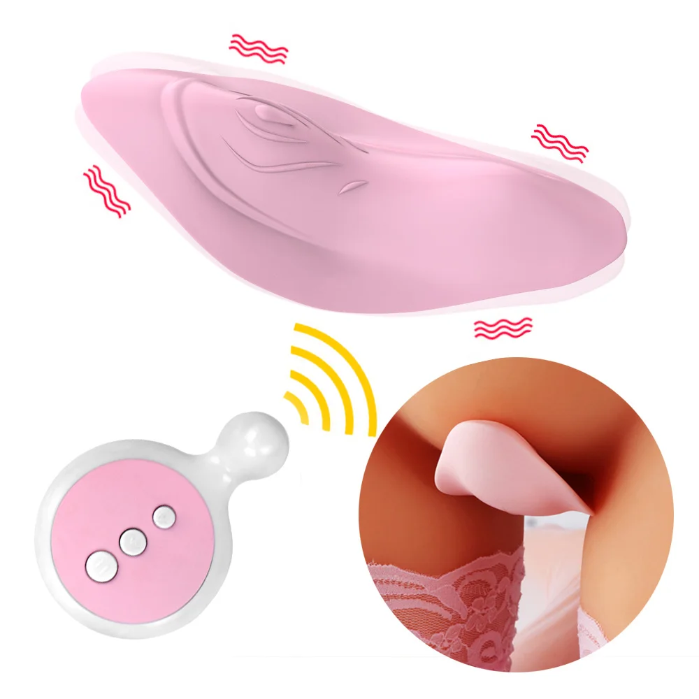 Panty Vibrator Sex Toys for Woman Invisible Vibrating Egg Adult Sex Machine Wireless Remote Control Clitoral Stimulator Portable