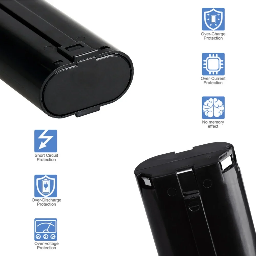 9.6V 5.0Ah ni-mh بطارية لماكيتا 9000 9001 9002 9033 9600 193890-9 192696-2 632007-4 5090D 6012HD 4190D 4190DW 4300D 4390D