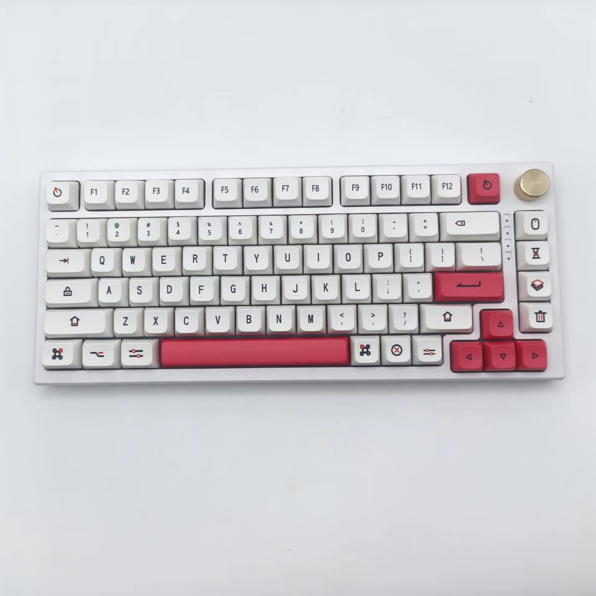 XDA PBT Sublimation Keycaps Pink Dusk Oil Proof DIY Keyboard Caps