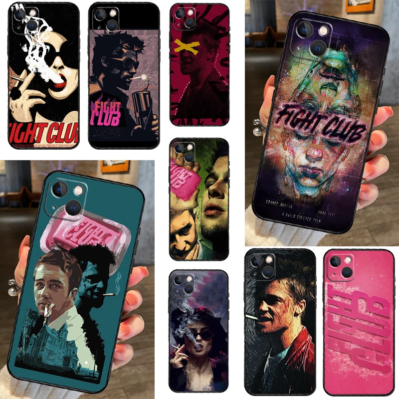 Fight Club Bar of Soap Phone Case For iPhone 16 11 12 13 Mini 14 15 Pro Max X XS Max XR Plus Cover Bag