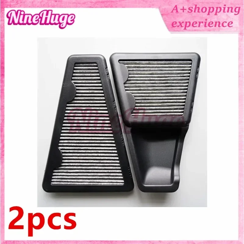 2pcs 3D0819644 3D0898644 3D1819643 3D1819644 Cabin Filter for 2004- VW PHAETON (3D_) 3.0/3.2/3.6 V6 4.2 V8 4motion 5.0/6.0