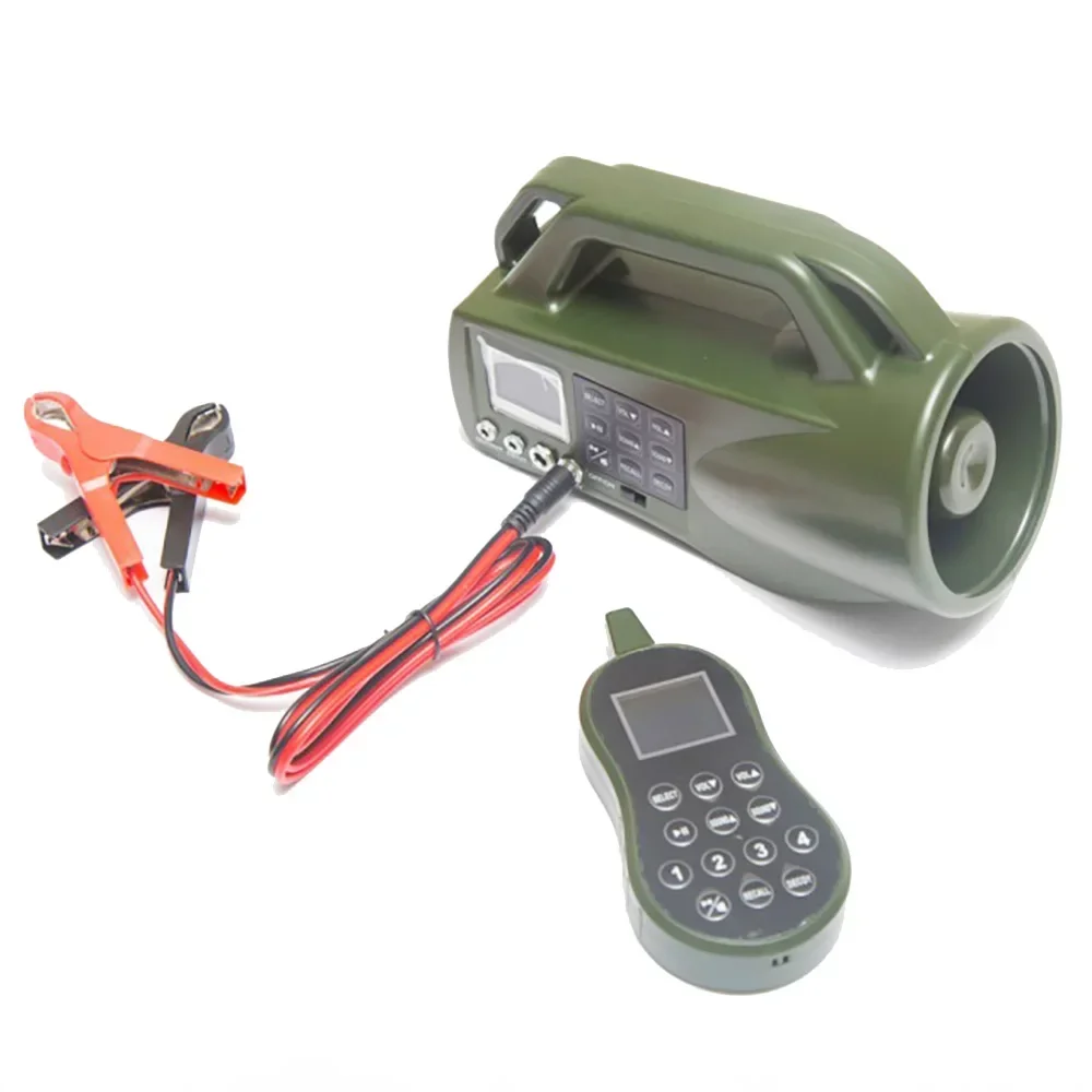 

2-way Animal Calling System Multi-sound Birdsong MP3 Player Built-in 400 Sounds Outdoor Electronic Farm Sound Speaker