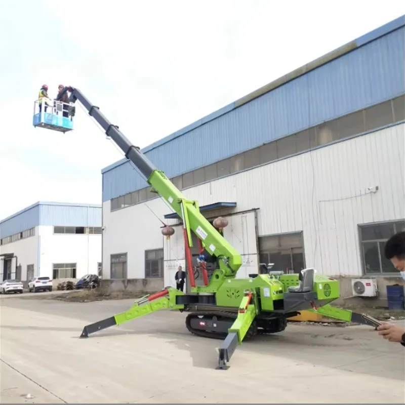 

Customizable High-Altitude Construction Mini Hydraulic Spider Crawler Crane Dual-Purpose Oil Pump Engine Gearbox