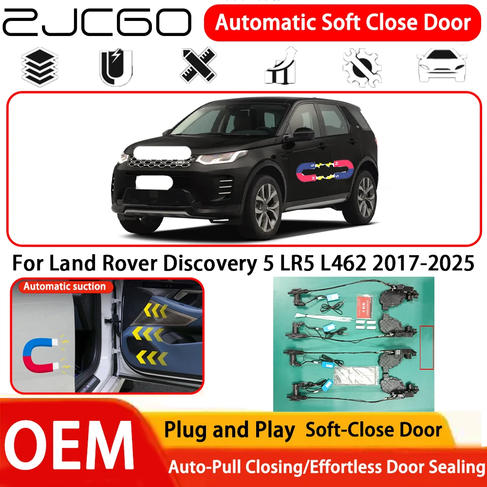 

for Land Rover Discovery 5 LR5 L462 2017-2025 Car OEM Plug and Play Automatic Electric Soft Close Door Comfort Closing System ﻿