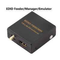 4K HDMI-compatible EDID Emulator DTS LPCM AC3 16 Ways Bi-Directional EDID Feeder Manager Self-Powered for DVD HDTV