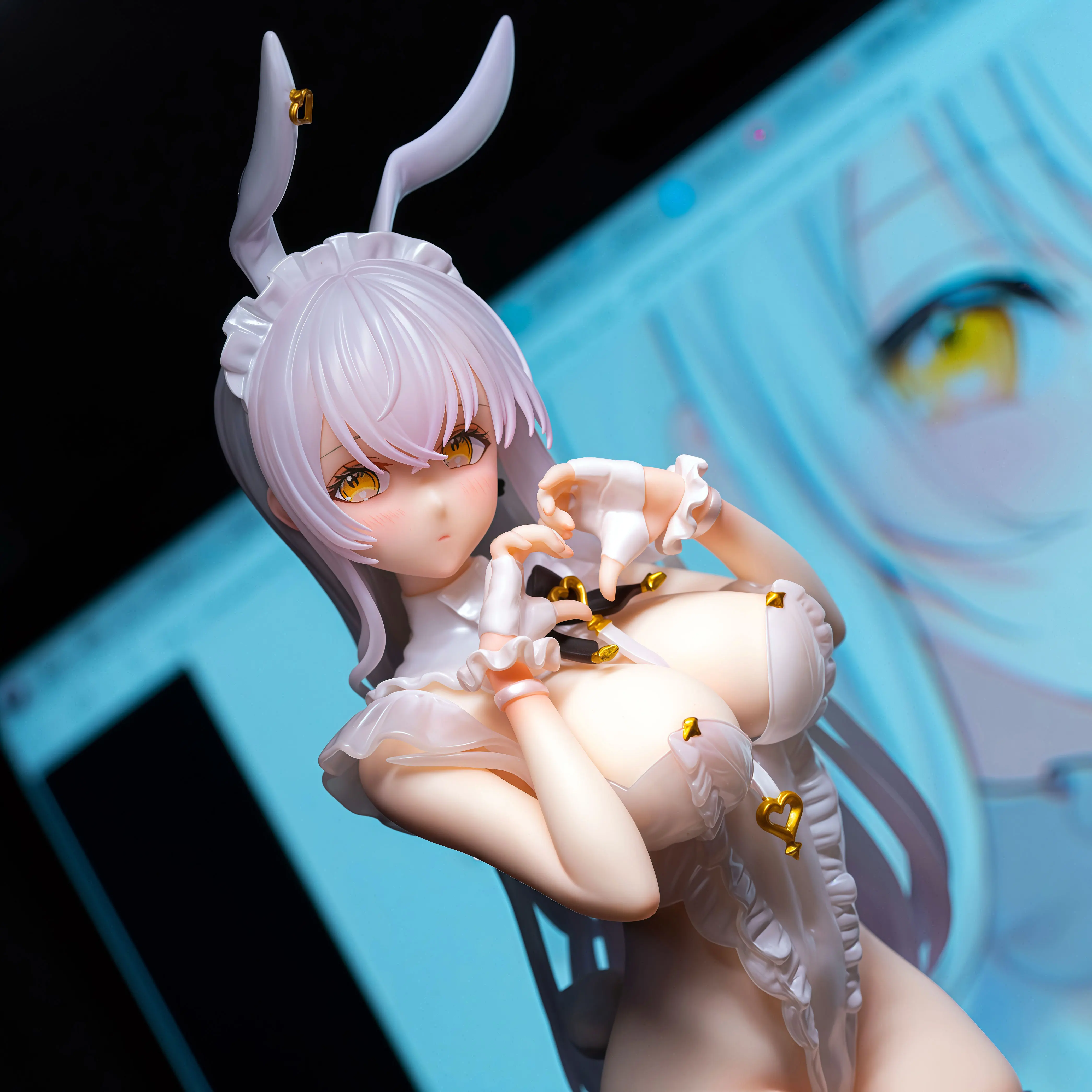 

Новый 25 смLastZ Дизайнерская фигурка Lucile 1/7 Аниме Банни Девушка Фигурка Игрушка Игровая Статуя Коллекция для взрослых Модель Кукла Подарок В наличии