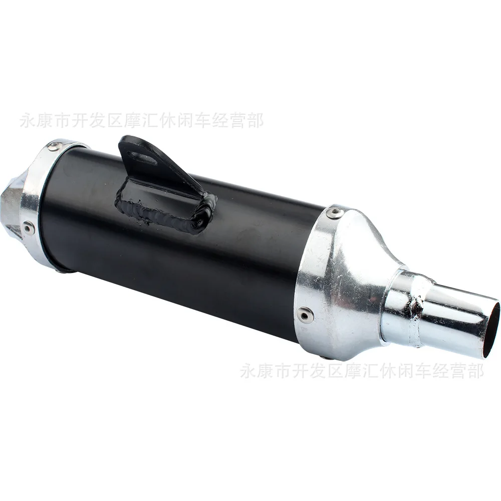 28mm Universal Motorcycle Exhaust Muffler Pipe For 50cc 110cc 125cc 140cc Pit Dirt Bike ATV Quad 4Whell