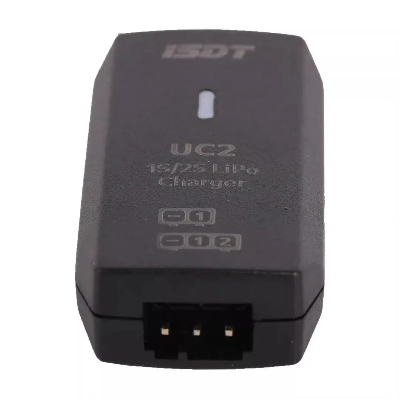 ISDT UC2 1S/2S LiPo Smart Battery Balance Charger USB Type-C Input Port XH2.54 Balance Port Direct Charger
