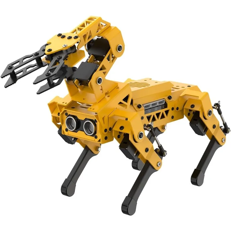 

Взаимодействие Умный робот-собака для Arduino Scratch Python с роботизированной рукояткой Самобалансирующаяся мишень Распознавание/Тракки