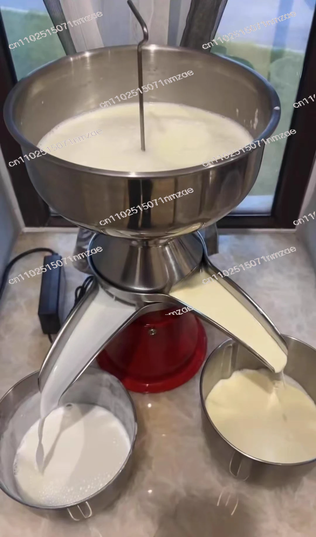 5 liters electric milk separator skimmer cream separator ghee machine