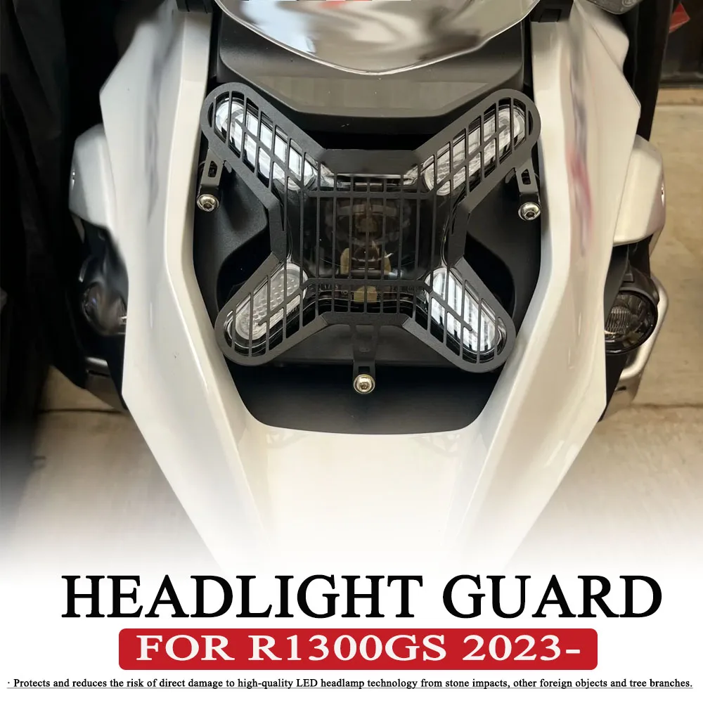 

New R1300GS Front Headlight Protector Guard Lense Cover For BMW R 1300GS R1300 GS R 1300 GS ADV ADVENTURE 2023-2025 Motorcycle