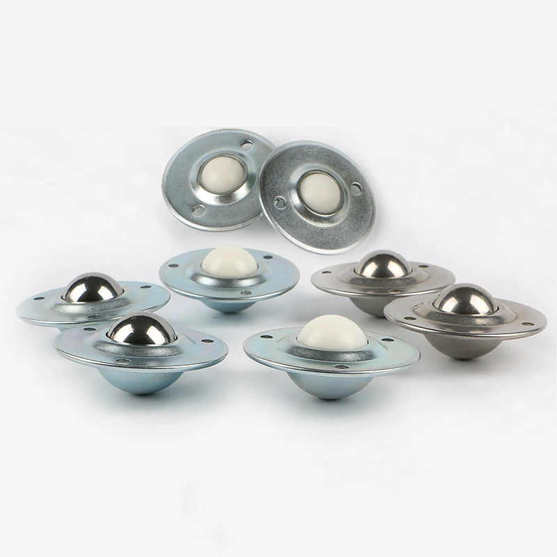 Brand New 10PCS Universal Ball Transfer Unit Ball Bearing Bull's Eye Wheel Transfer Omni Wheels Casters Conveyor Rollers Sliders