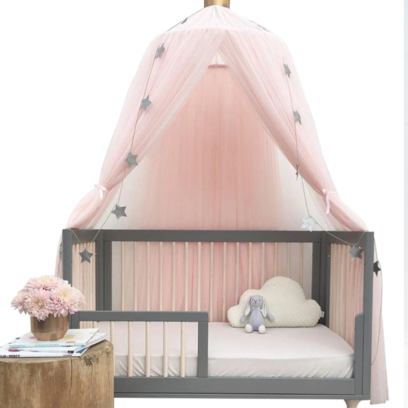 Elegante Kleur Home Mesh Klamboe Kinderen Bed Luifel Gaas Kid Baby Bedroompink Mug, Net§ Mug, Netting§ Bed, Mug