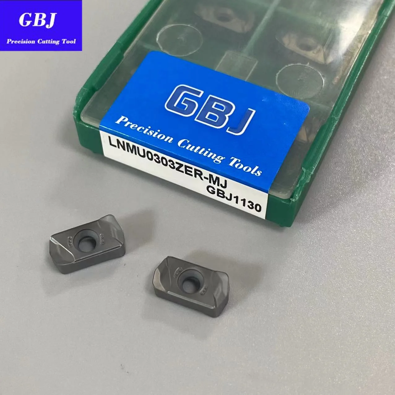 Rapid feed milling 10pcs / pack LNMU0303ZER-MJ GBJ202 carbide insert for EXN03R tool ISO: P M