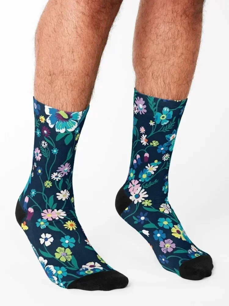 Vera Bradley flowers modern Socks Running set sport Antiskid soccer Ladies Socks Men's