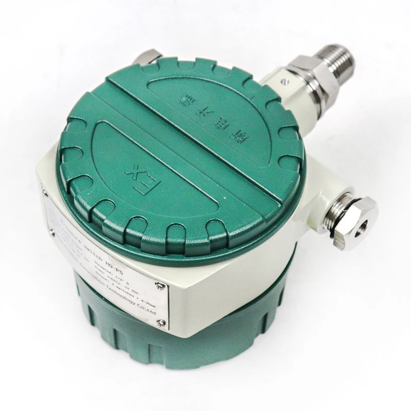 High Low Alarm LCD Display IP67 Atex Adjustable 2000Psi Intelligent Explosion Proof Pressure Switch Controller For Fuel Oil