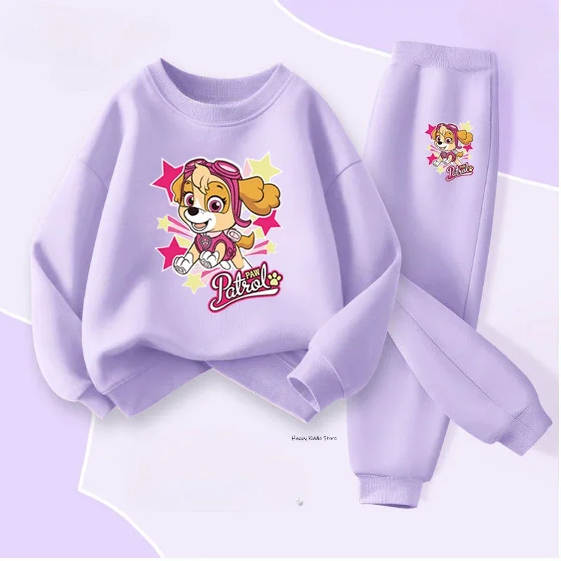 2026 Herbst Frühling Baby Mädchen Hoodie-Sets Atmungsaktiver Sport-Pullover und Hose Zweiteiliger Anzug Kinder-Trainingsanzug – Detail 2