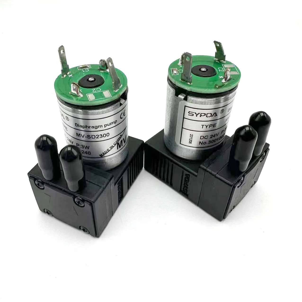 SYPDA 3w Pump DC 24V Corrosion Resistant  MV-SD2300 Ink Pump for UV Printer Diaphragm Pump