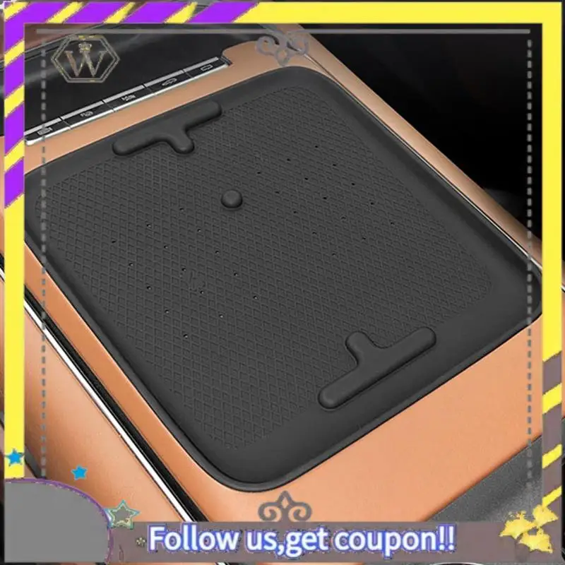 ABXV-Pad di ricarica wireless per telefono cellulare Guarnizione protettiva per pad di ricarica wireless per DONGFENG Voyah Free 2024 Accesso interno dell'auto