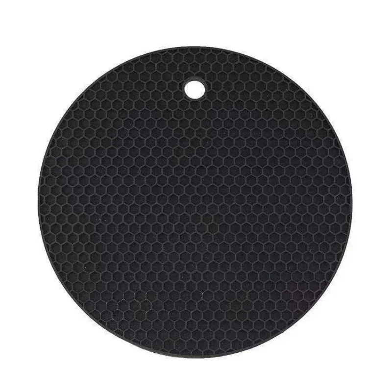 Siliconen mat Onderzetter Food Grade materiaal Placemat Antislip tafelmat Keukenaccessoires Gadgets Ronde kop Siliconen mat