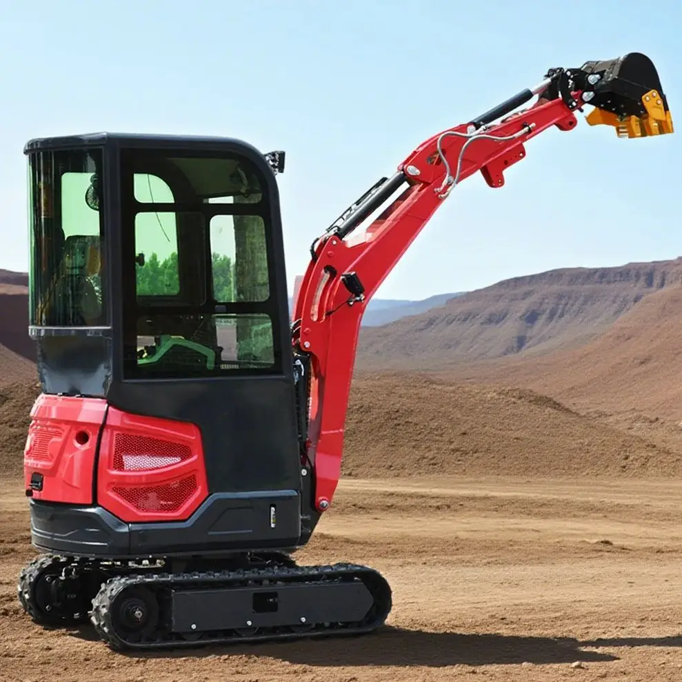 

CE EPA hot selling crawler excavator bagging machine with optional accessories for sale