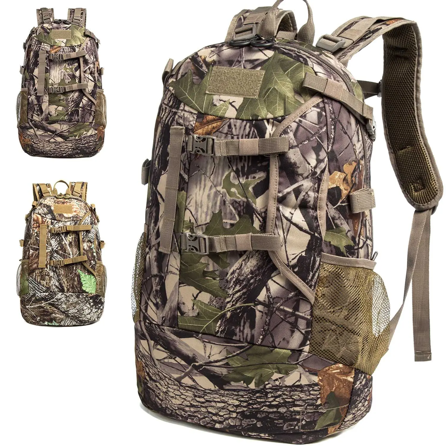 

Hunting Must-Have Backpack for Bow/Rifle - Waterproof Outdoor Daypack with Rain Cover Durable Tactical Gear for Extreme Weather