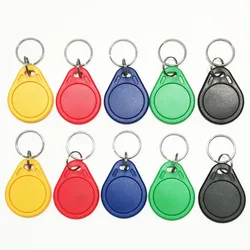 10pcs Ntag213 NFC Tags keychain 13.56MHz ISO14443A RFID Keyfobs Ntag 213 Chip for all NFC enabled phones