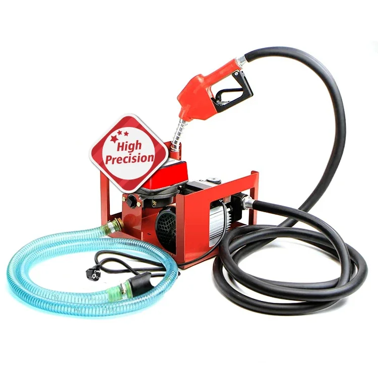 

Portable Electric Digital Fuel oline Transfer Pump 12v Pump With Nozzle