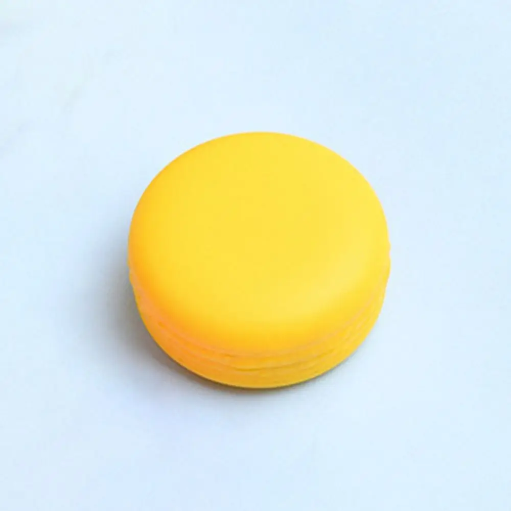 

Empty Mini Cream Box Refillable Candy Color Lip Film Jars Macaron Shape Colourful Cosmetic Sub-bottling Box Women