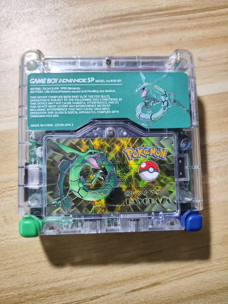 gba gbasp highlight Rayquaza➕SFC button color limited Non-gbasp.switch.3ds.nslGameboy gba game console gbasp highlight limited