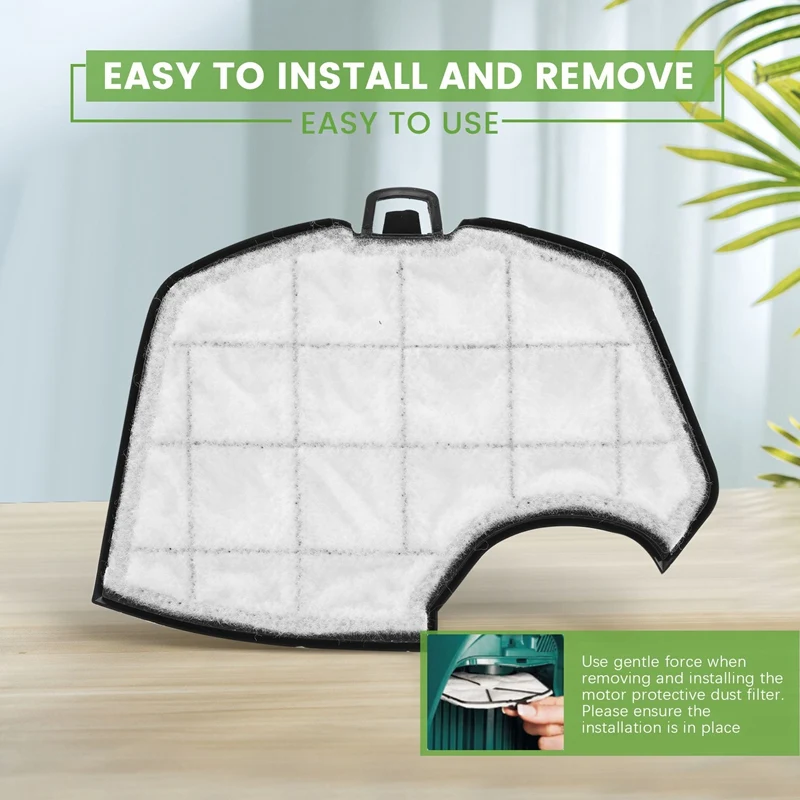 6 قطعة لـ Vorwerk Kobold استبدال مرشحات حماية المحرك VK150 VK140 الملحقات