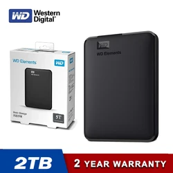 LS Element Western Digital przenośny zewnętrzny dysk twardy WD 500GB 1TB 2TB 4TB HDD 3.0 USB nadaje się do laptopów stacjonarnych