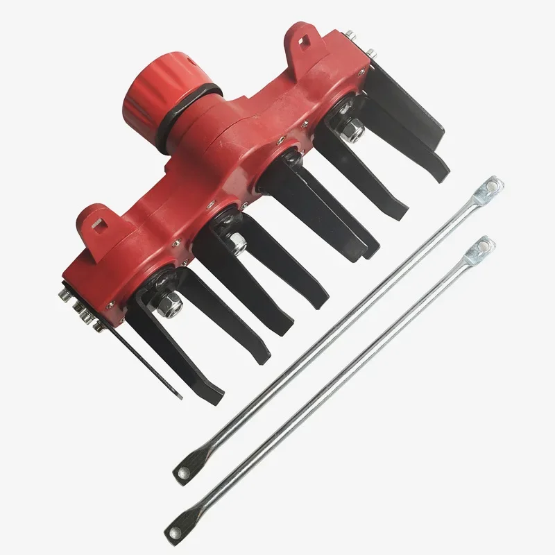 New type of agricultural tool cultivator lawn mower head, used for agricultural tool brush cutter head lawn mower spare parts