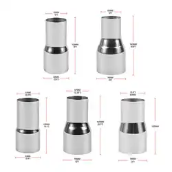 51mm 63mm 57mm 76mm Universal Stainless Steel Car Exhaust Reducer Connector Pipe Tube Adapter Exhaust Assembly Car Accessories
